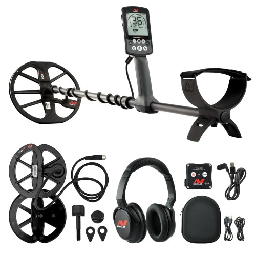 Minelab EQUINOX 800 Metal Detector + GIFT: Waterproof Search Coil 6" Equinox